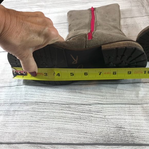 Big Girls Mini Boden Suede Boots Size 4.5 - Picture 13 of 15